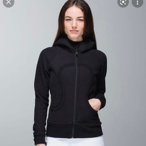 Lululemon size 4 black scuba hoodie